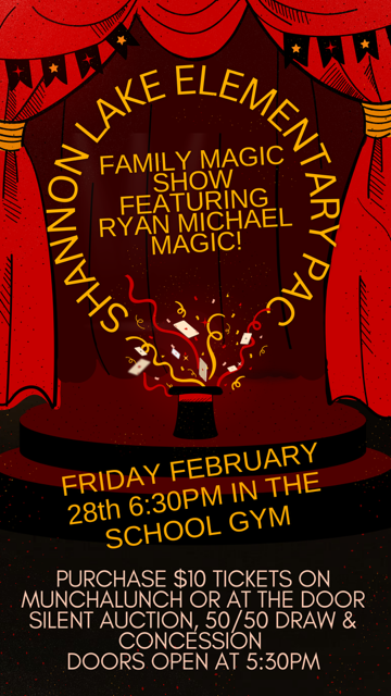 SLE Magic Show poster
